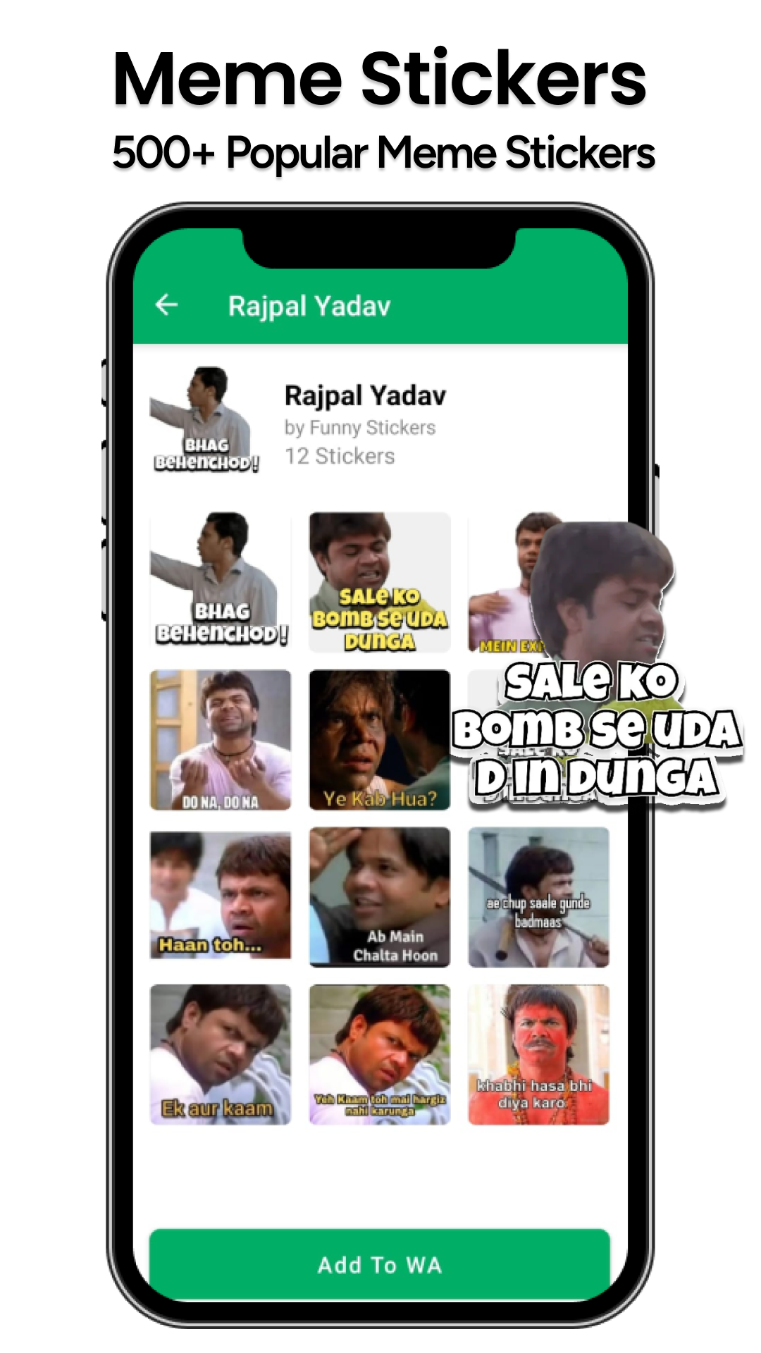 Funny Meme Stickers WAStickers screenshot 4